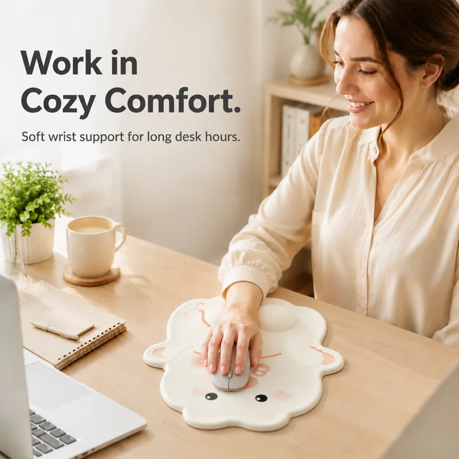 KLHX-028 Ergonomic Wrist Support Mouse Pad