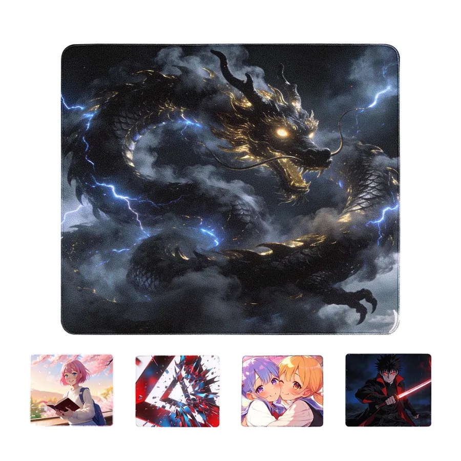 Q-Raiden Gaming Mouse Pad - Unrivaled Silk-Speed Experience with PORON Base