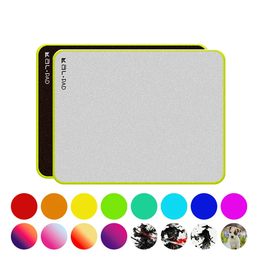 Resin Hard Surface Mouse Mat with Non-Slip Rubber Base - 24x20cm (9.5x7.8in)